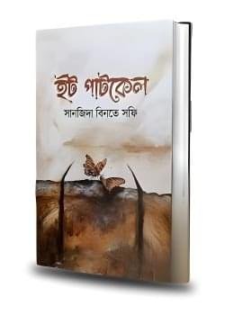 ইটপাটকেল" উপন্যাসের কভার। লেখক সানজিদা বিনতে সফি, প্রকাশনী নবকথন প্রকাশনী। সমকালীন বাংলা উপন্যাস।